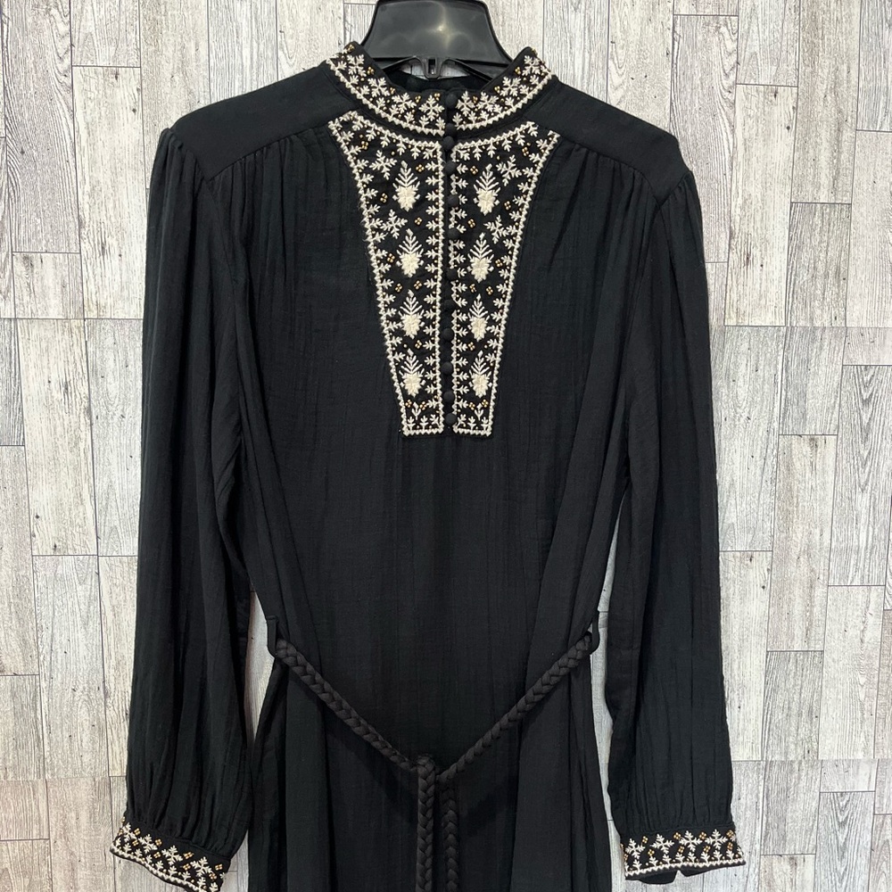 Marks & Spencer Women's Cotton A-Line Knee-Length Casual Dress SZ USA 10 EUR 42 - Picture 6 of 15